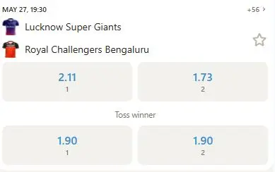 prematch betting Parimatch app