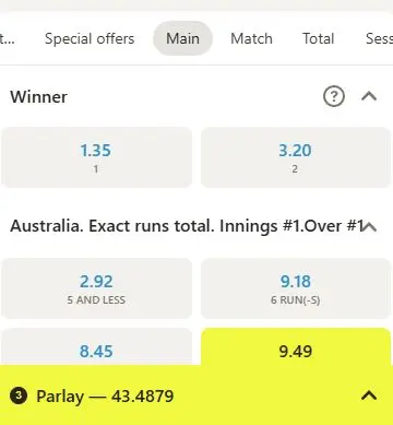 how to bet on cricket