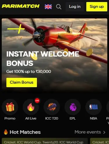 Parimatch casino sign up