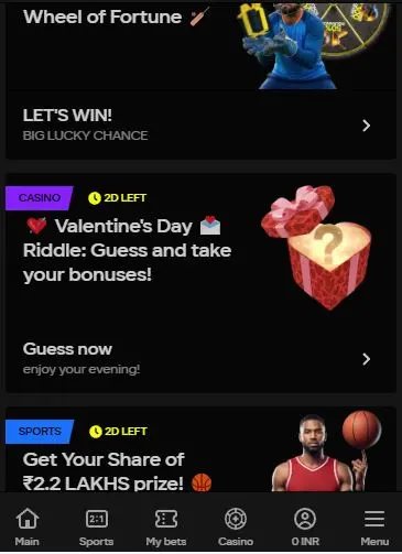 Parimatch online casino bonuses