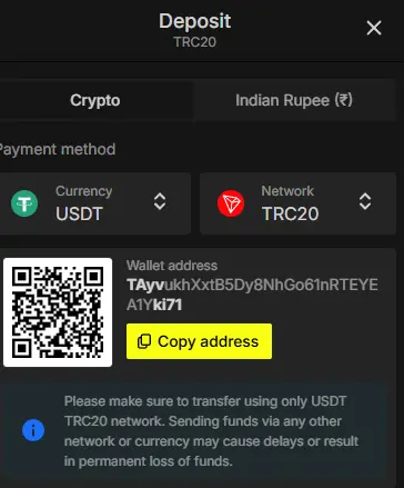 Parimatch Crypto betting